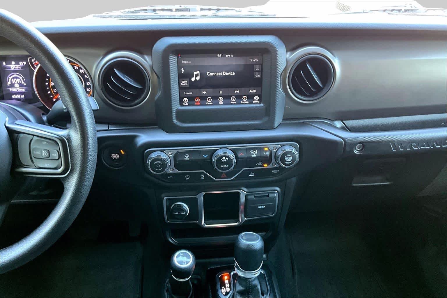 Used 2022 Bright White Clearcoat Jeep Sport image 7