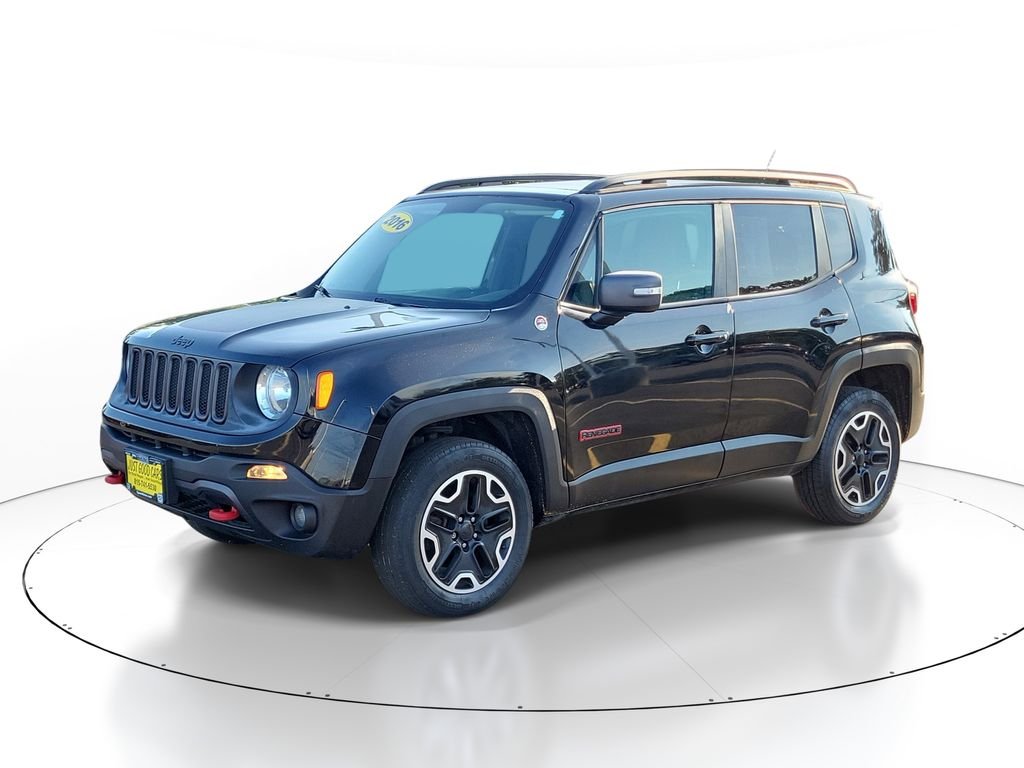 Used 2016 Black Jeep Trailhawk image 2