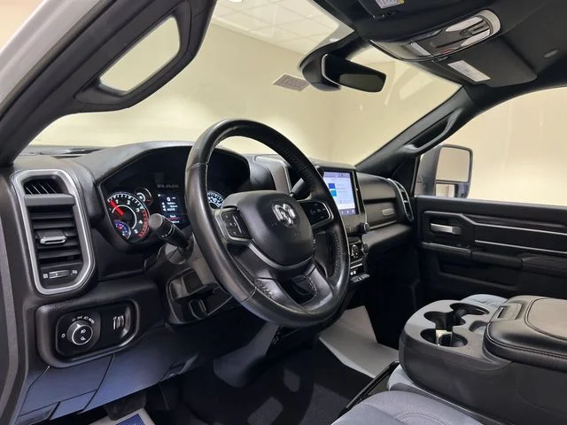 Used 2024 Bright White Clearcoat Ram Big Horn image 9