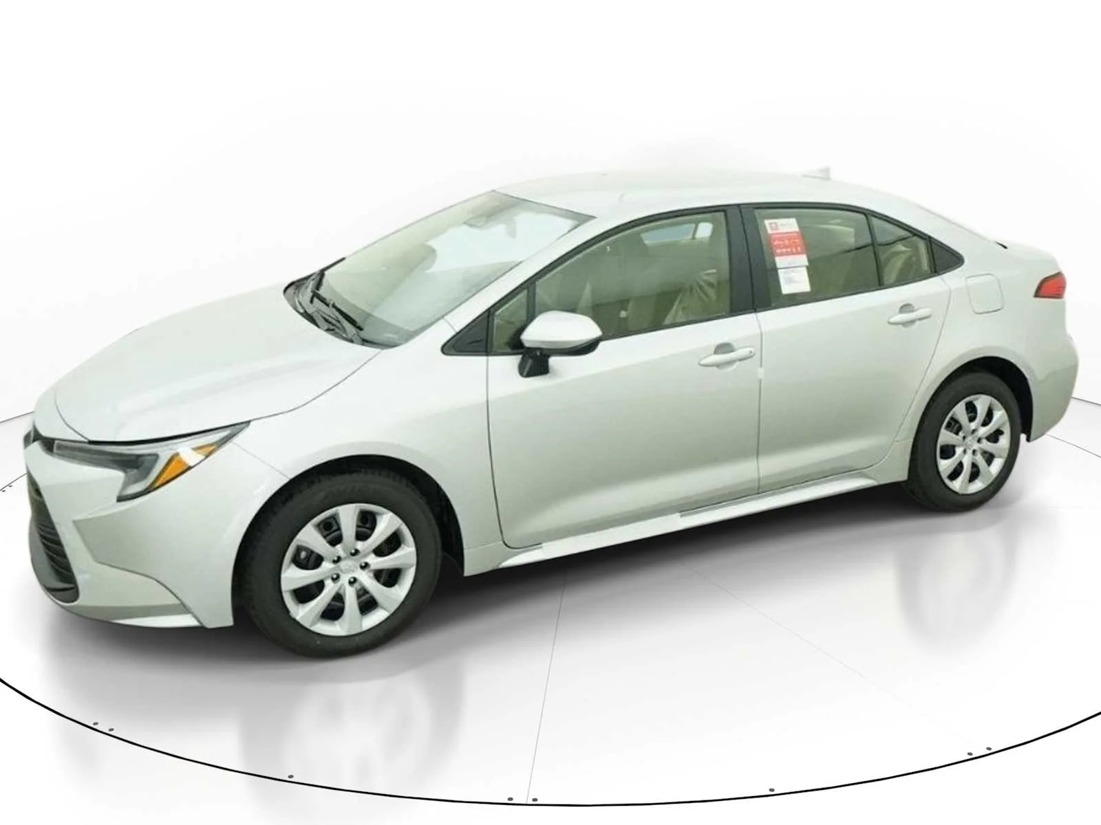 New 2026 Classic Silver Metallic Toyota Hybrid LE image 2