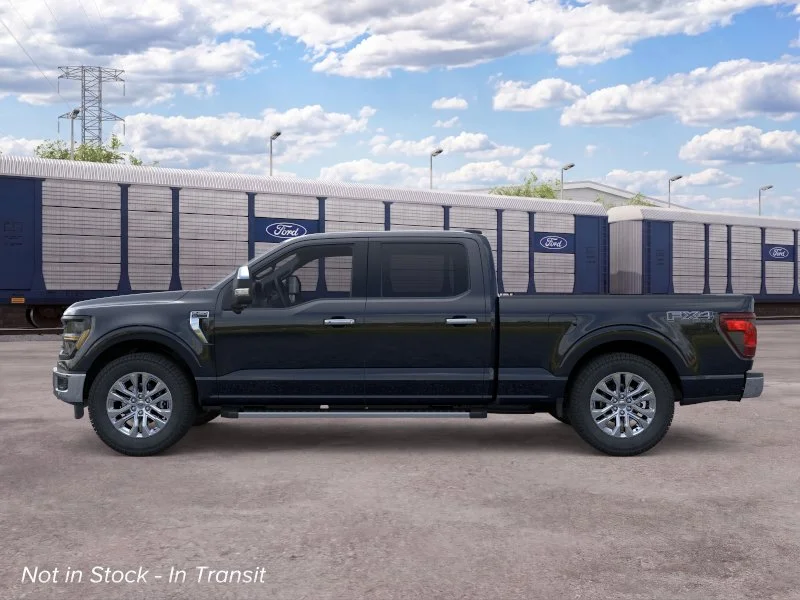 New 2026 Agate Black Metallic Ford XLT image 3