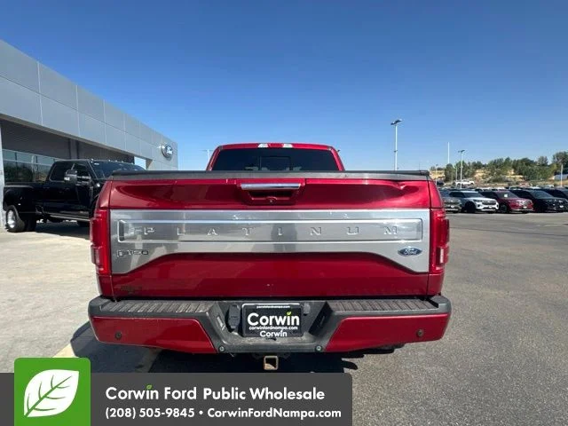 Used 2015 Red Ford Platinum image 5