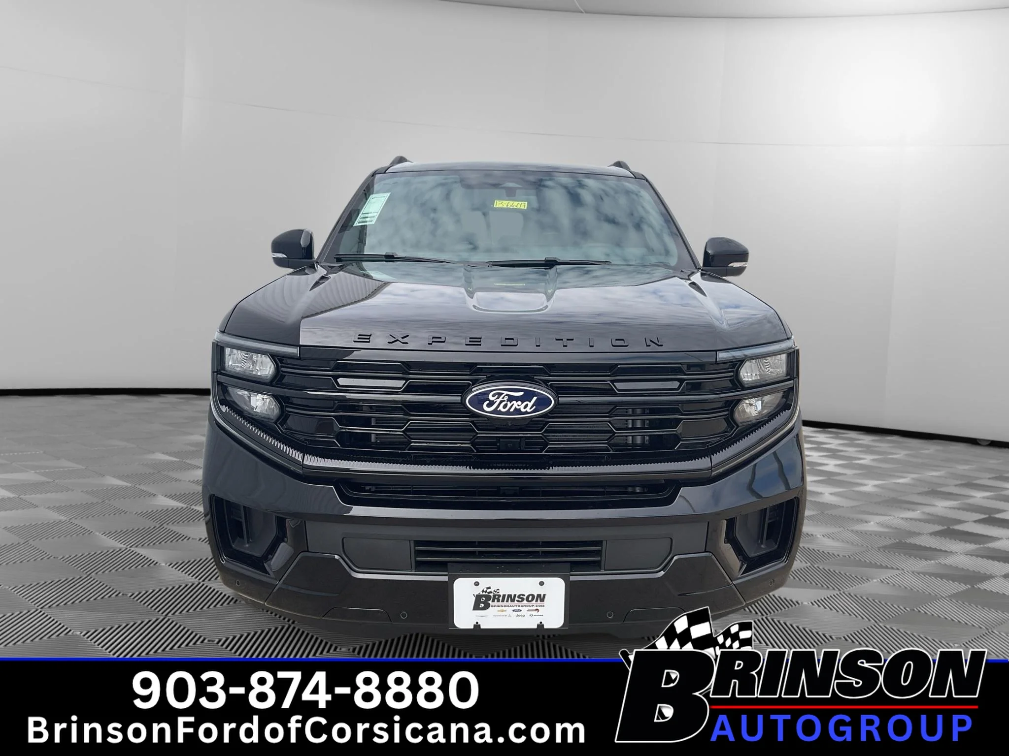 New 2027 Agate Black Metallic Ford Platinum image 2