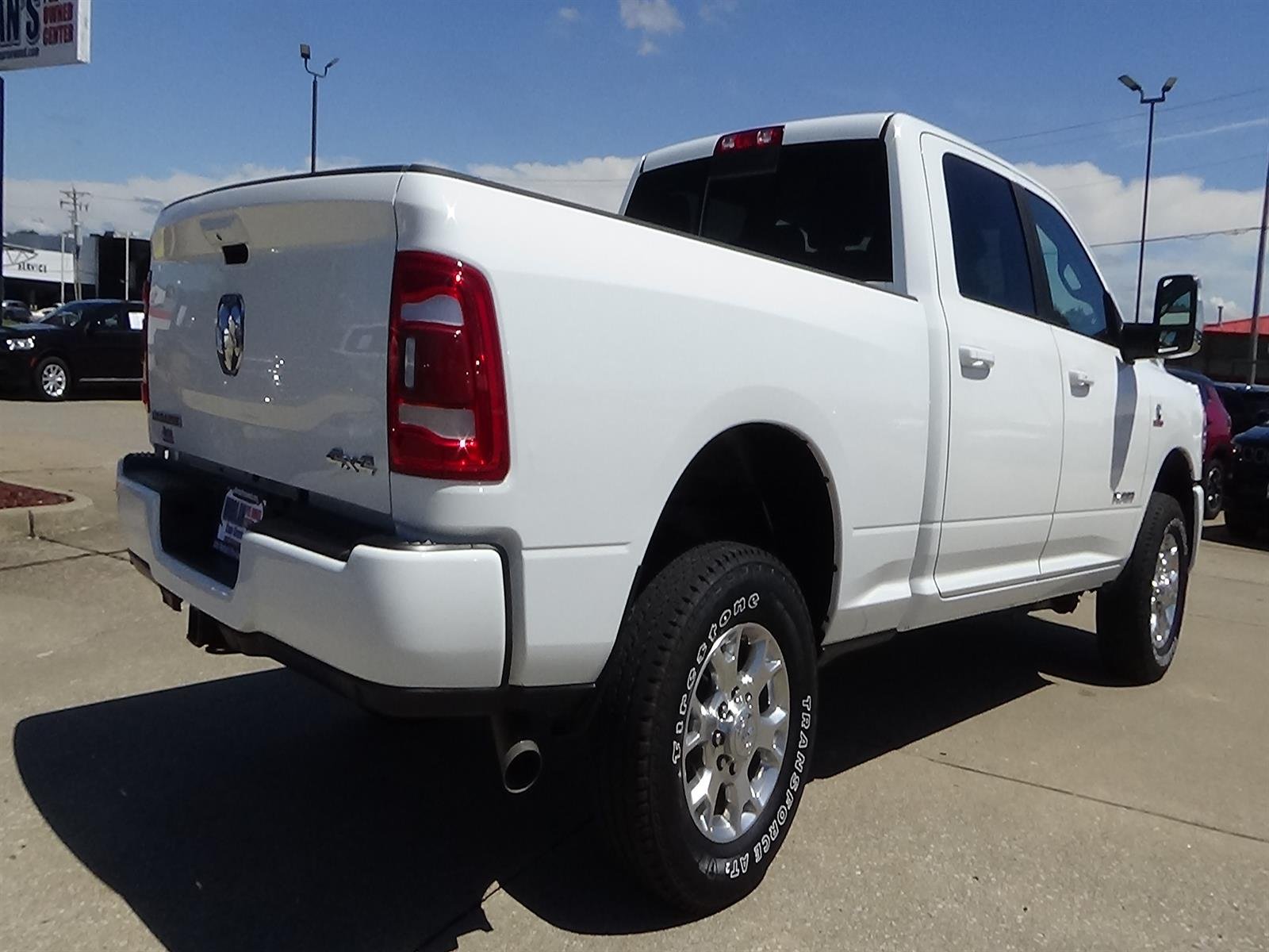 Certified Used 2024 Bright White Clear Coat (pw7) RAM Laramie image 6