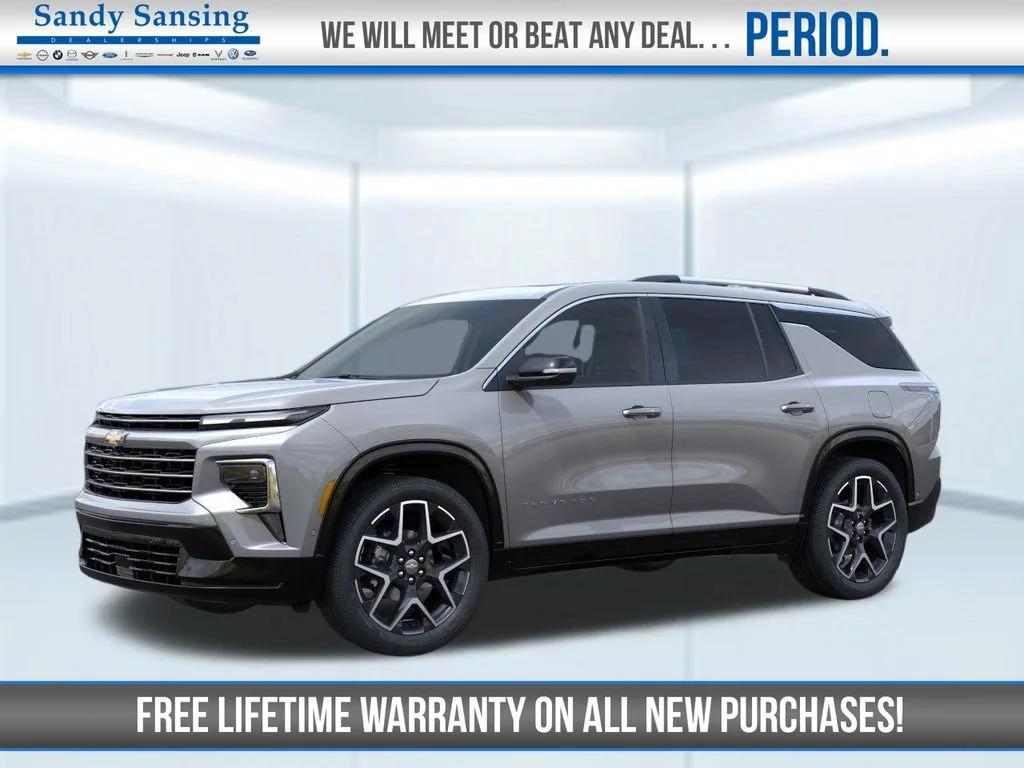 New 2026 Sterling Gray Metallic Chevrolet High Country image 1
