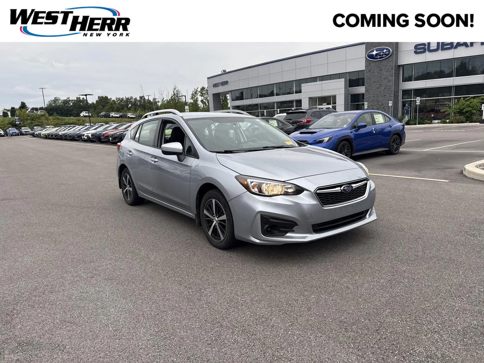 Used 2019 Ice Silver Metallic Subaru Premium image 1