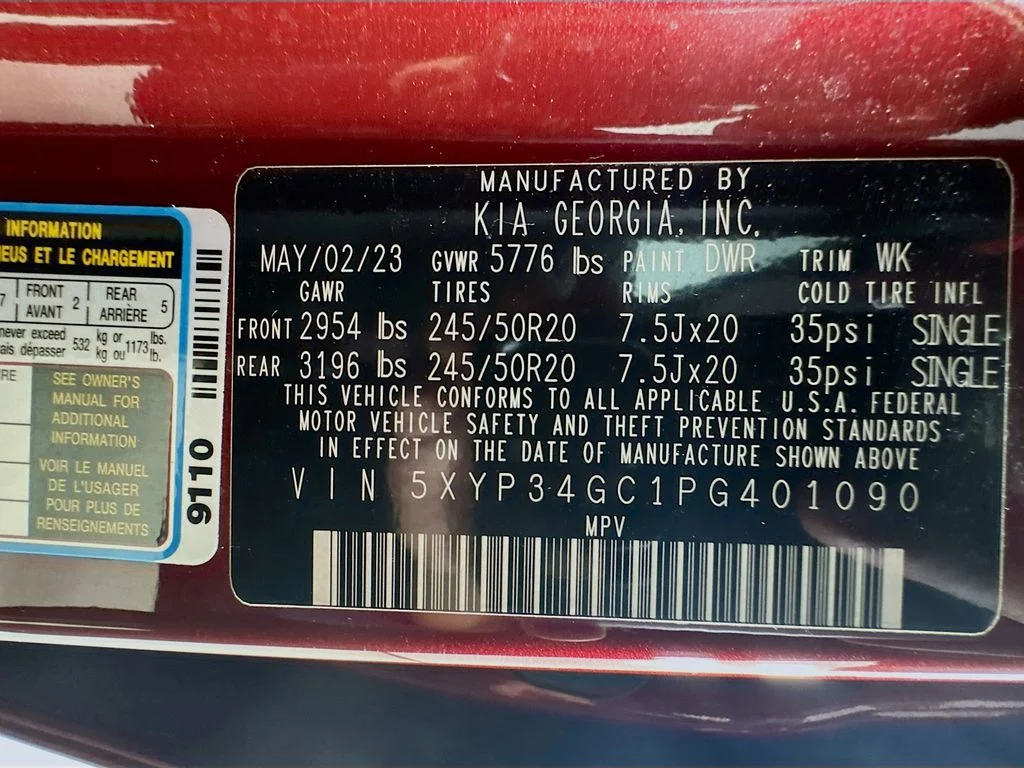 Used 2023 Red Kia EX image 43