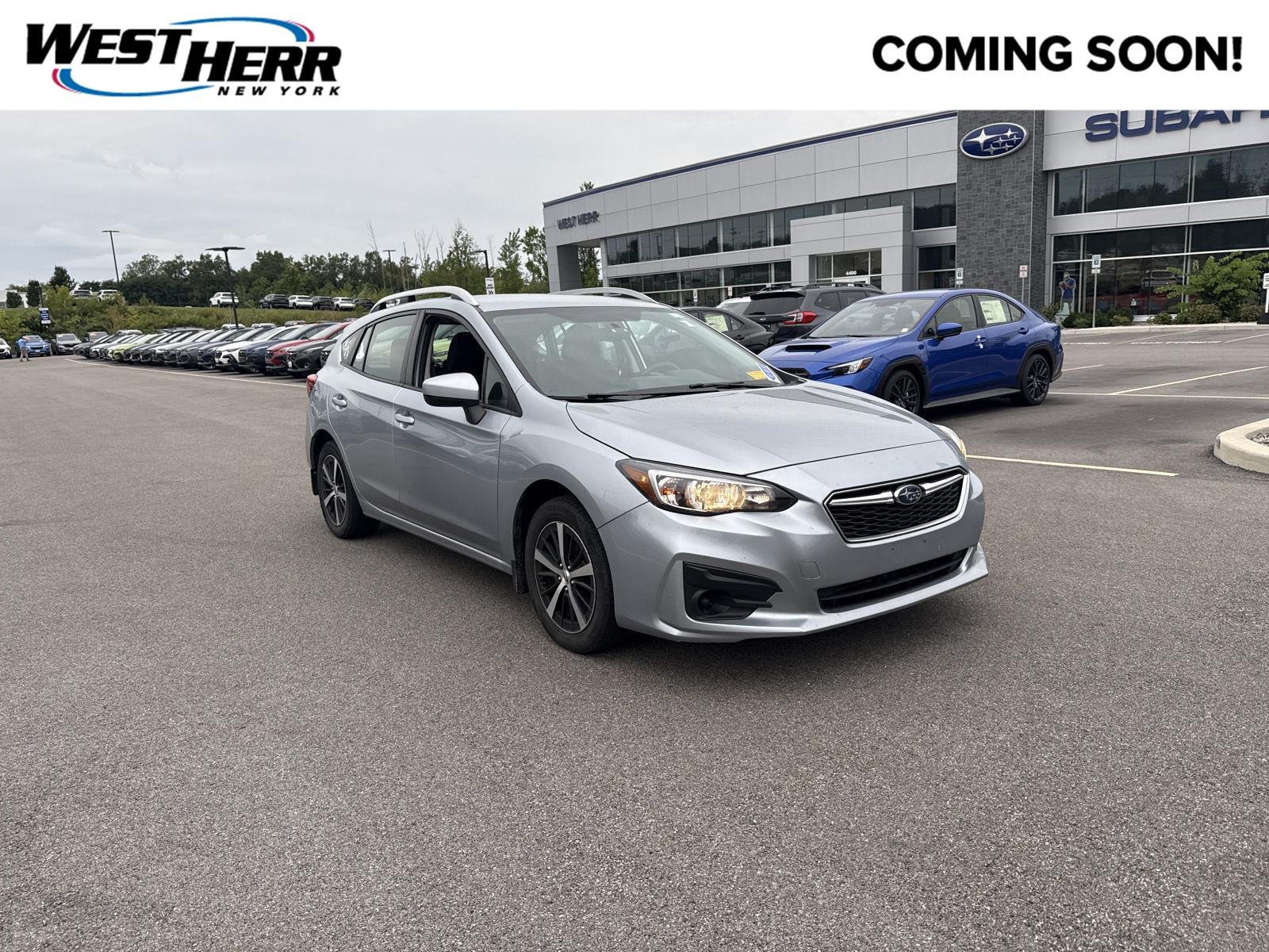 Used 2019 Ice Silver Metallic Subaru Premium image 1