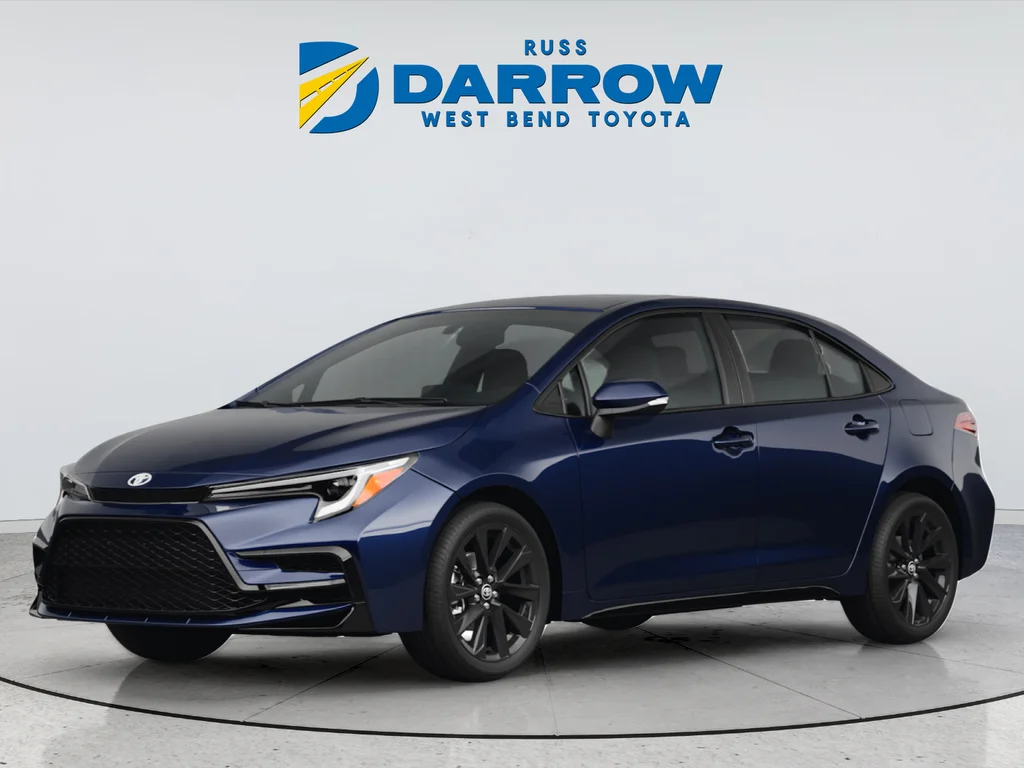 Used 2024 Blue Toyota LE image 1