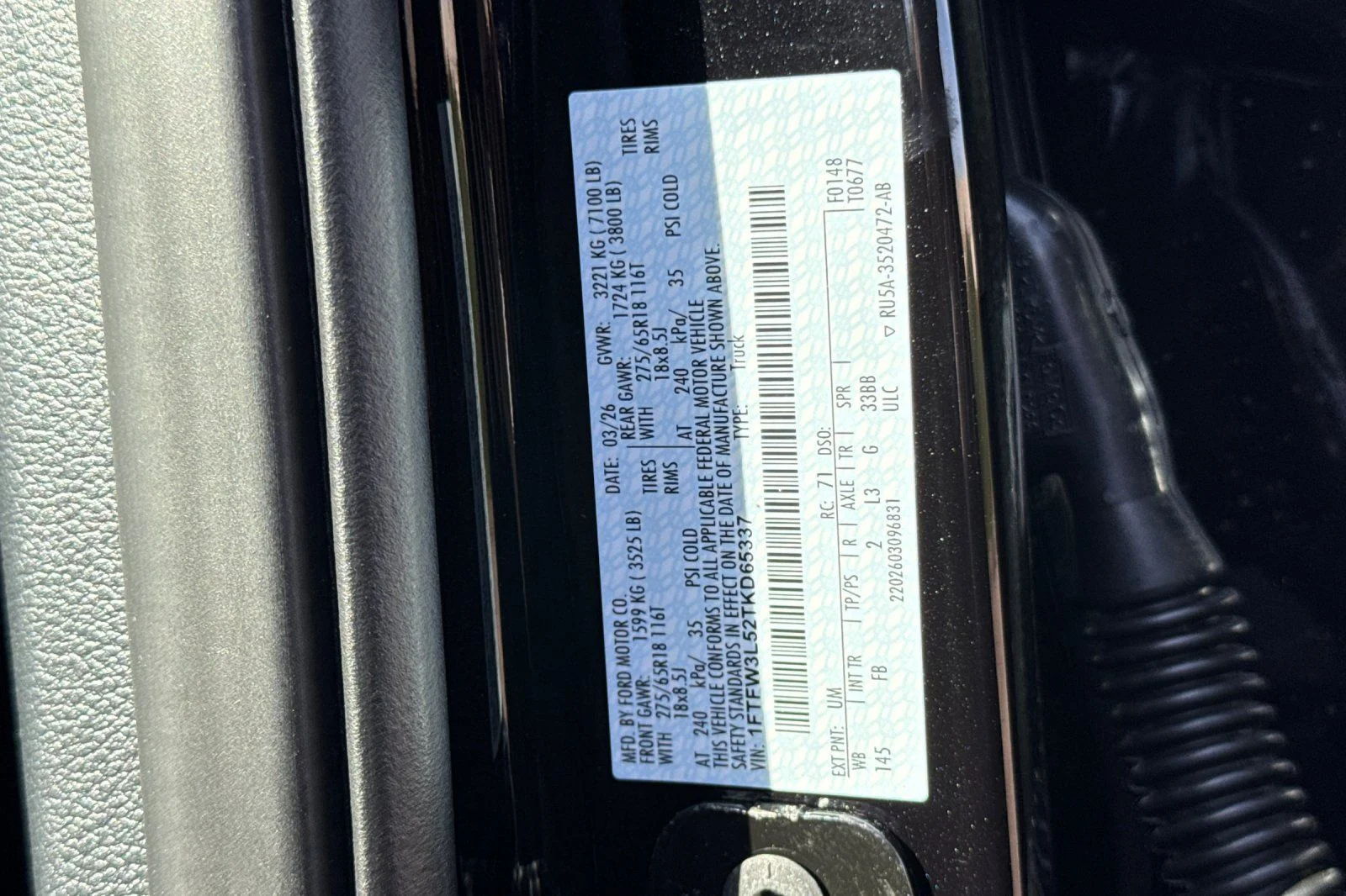 New 2026 Black Ford XLT image 22
