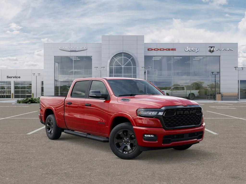 New 2025 Flame Red Clear-Coat Exterior Paint RAM Big Horn/Lone Star image 6
