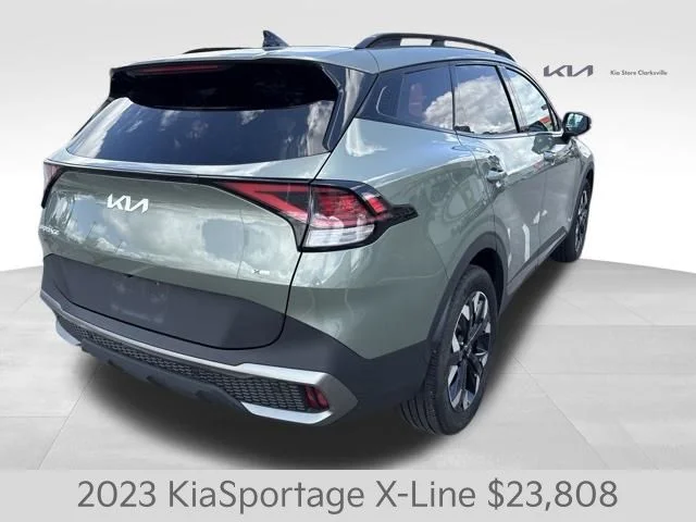 Certified Used 2023 Green Kia X-Line image 8