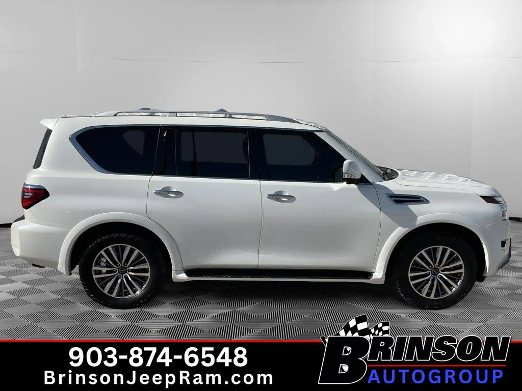 Used 2024 Aspen White Tricoat Nissan SL image 8