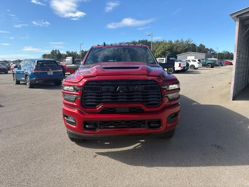 New 2027 Molten Red Pearlcoat RAM Black Express image 9
