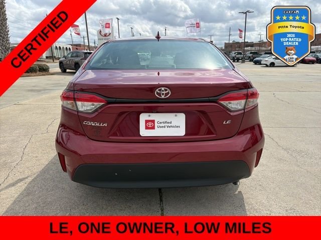 Certified Used 2024 Red Toyota LE image 6