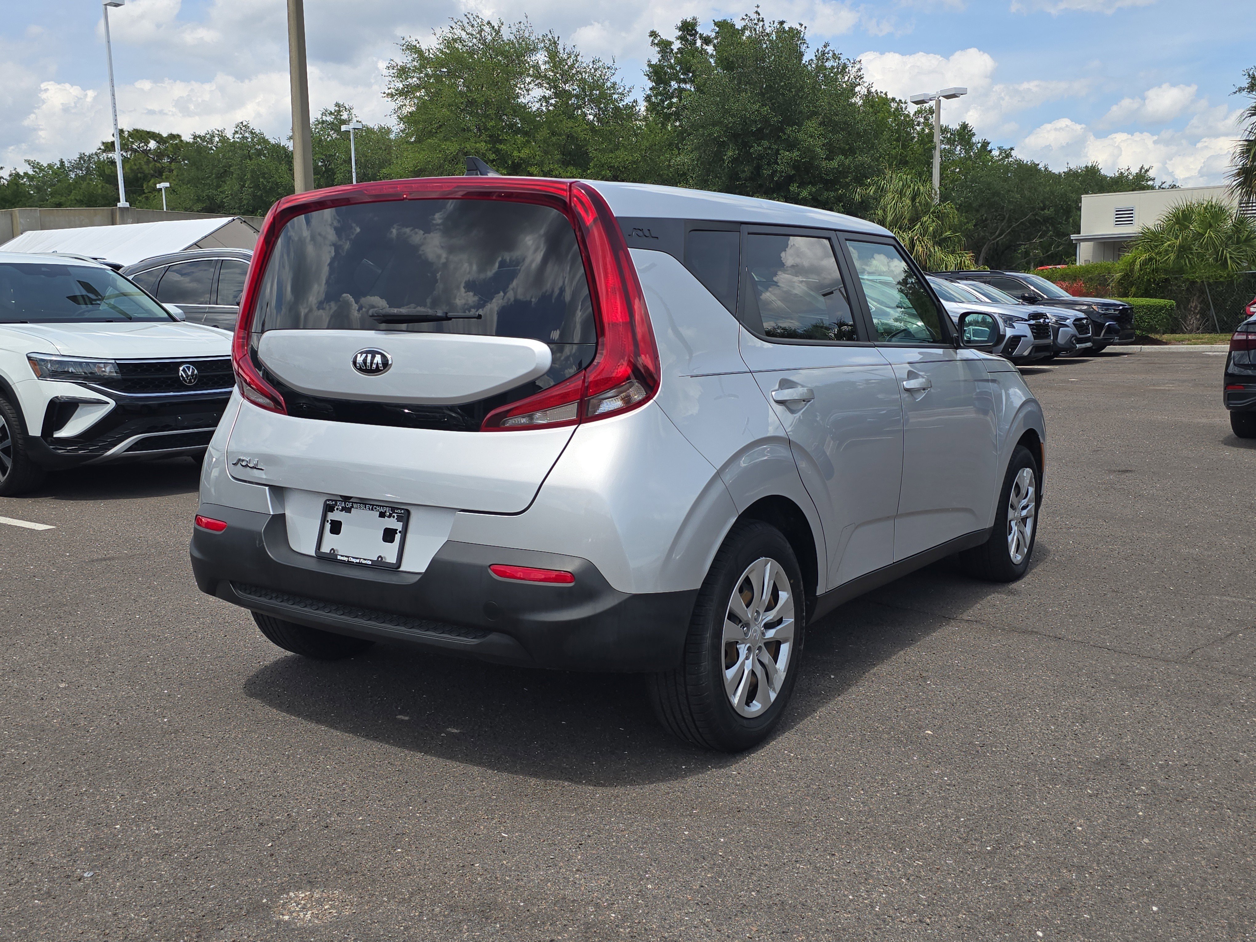 Certified Used 2021 Sparkling Silver Kia LX image 8