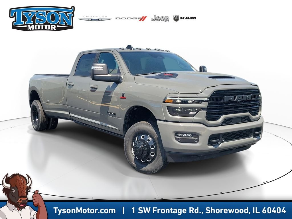 New 2026 Ceramic Gray Clear-Coat Exterior Paint RAM Laramie image 1