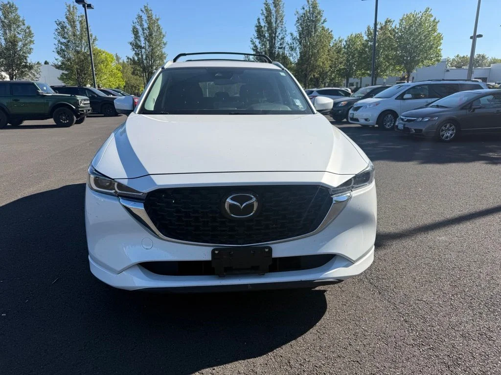 Used 2024 Rhodium White Metallic Mazda 2.5 S Preferred Package One-Owner image 2