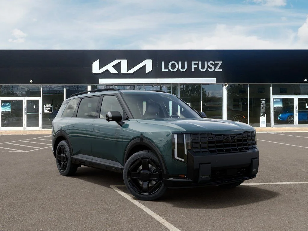New 2027 Black Jade Green Kia X-Line SX Prestige image 8