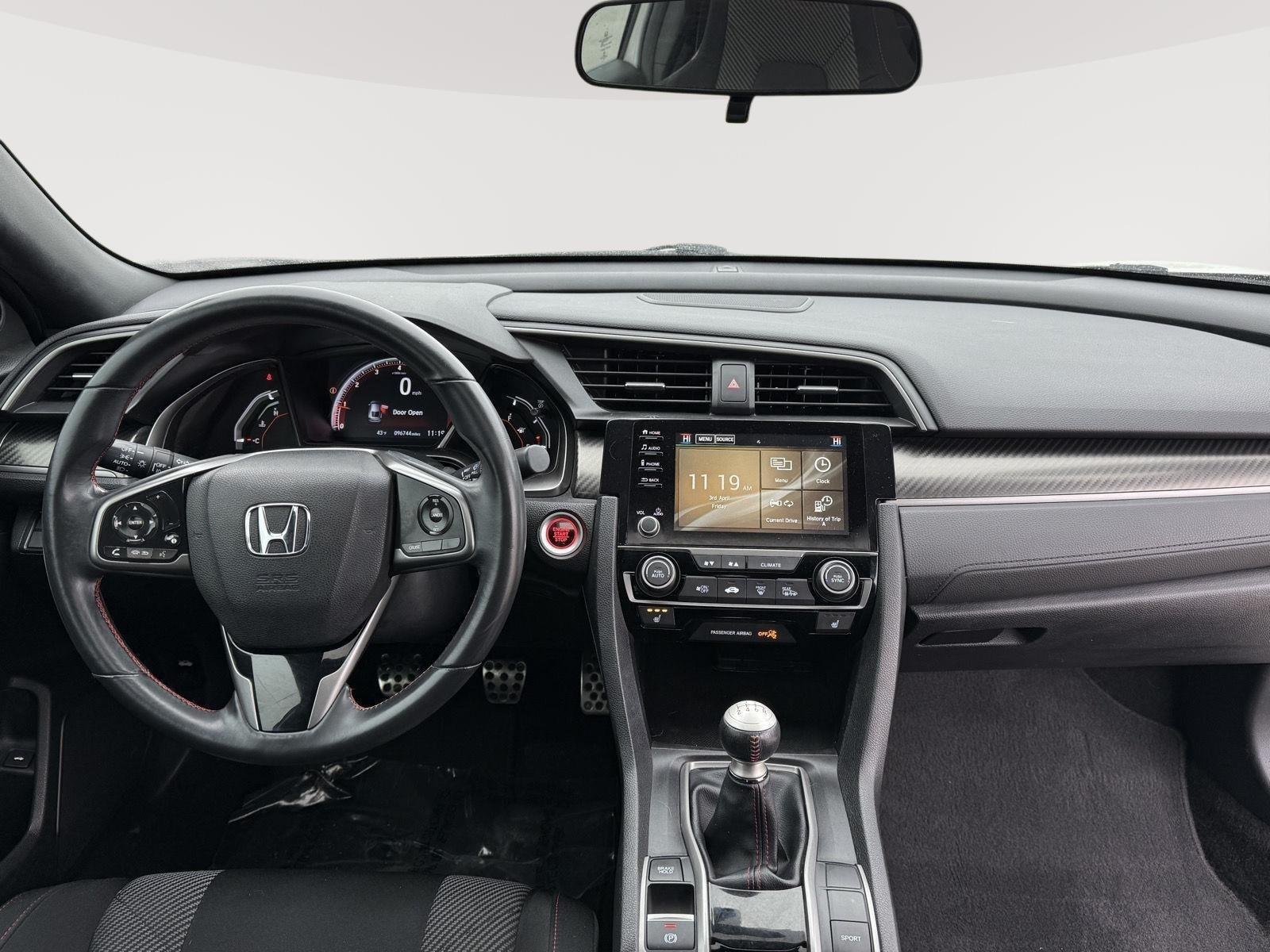 Used 2019 Platinum White Pearl Honda Si w/Summer Tires image 19