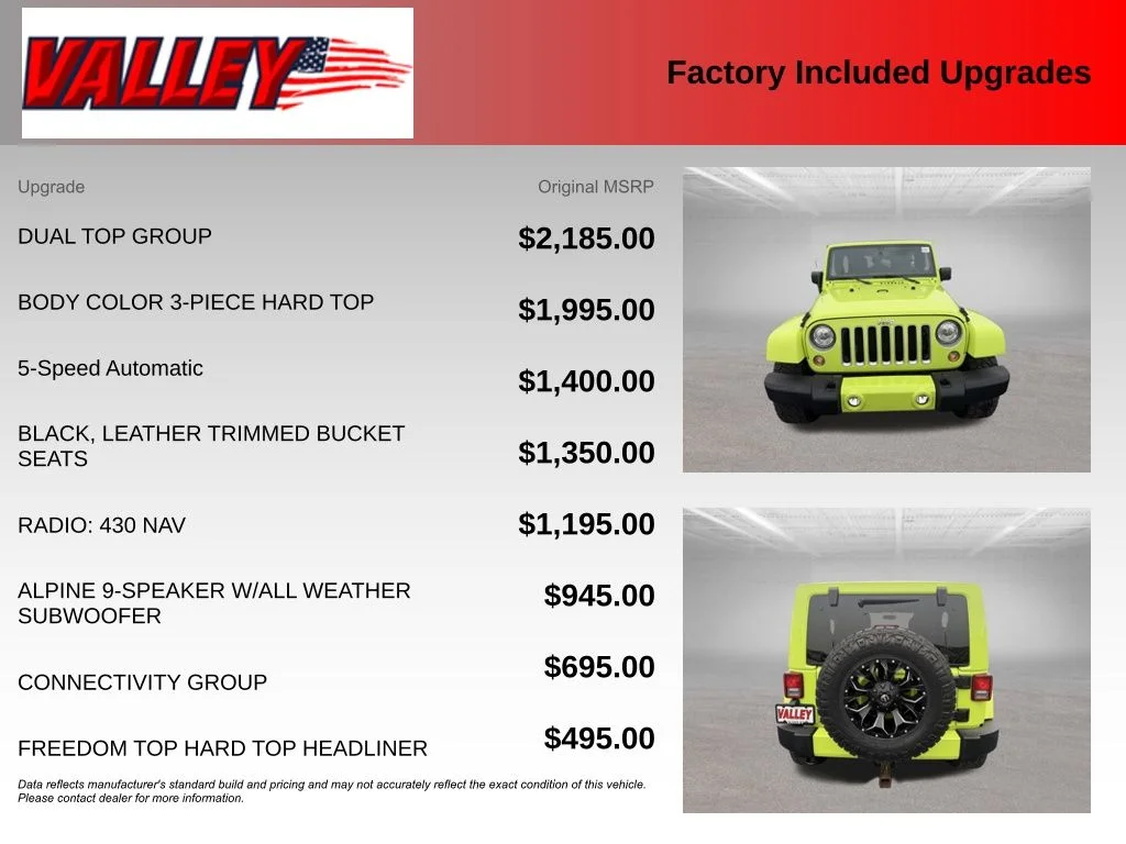 Used 2017 Green Jeep Unlimited Sahara image 6
