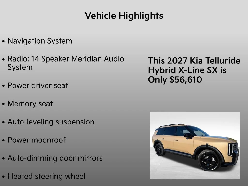 New 2027 Terrain Brown Kia X-Line SX image 35