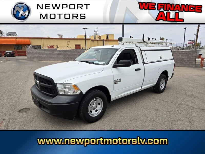 Used 2023 Bright White Clearcoat Ram Tradesman image 1