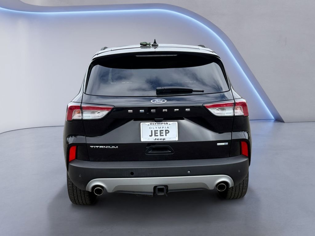 Used 2020 Black Ford Titanium image 5