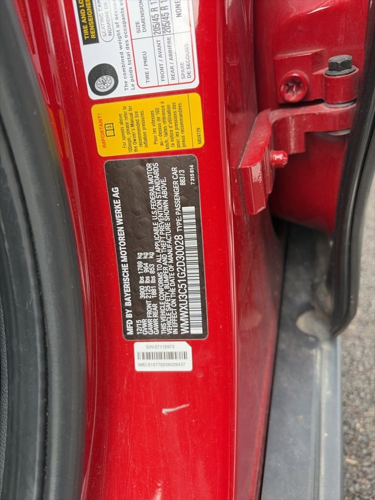 Used 2016 Blazing Red Metallic MINI Base image 12