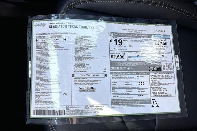 New 2026 Anvil Clear-Coat Exterior Paint Jeep Texas Trail image 19