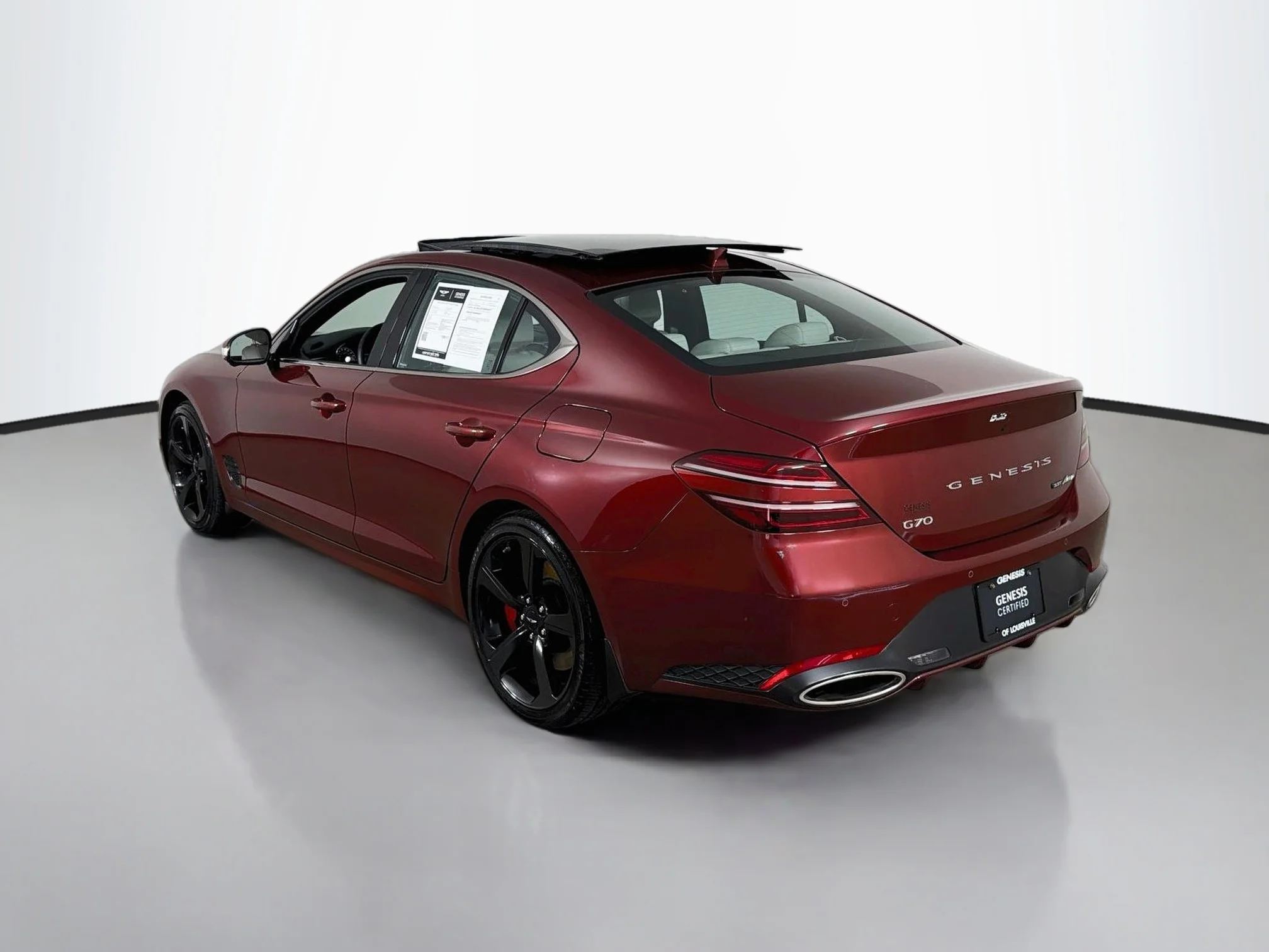 Certified Used 2026 Cavendish Red Genesis 3.3T Sport Prestige image 5