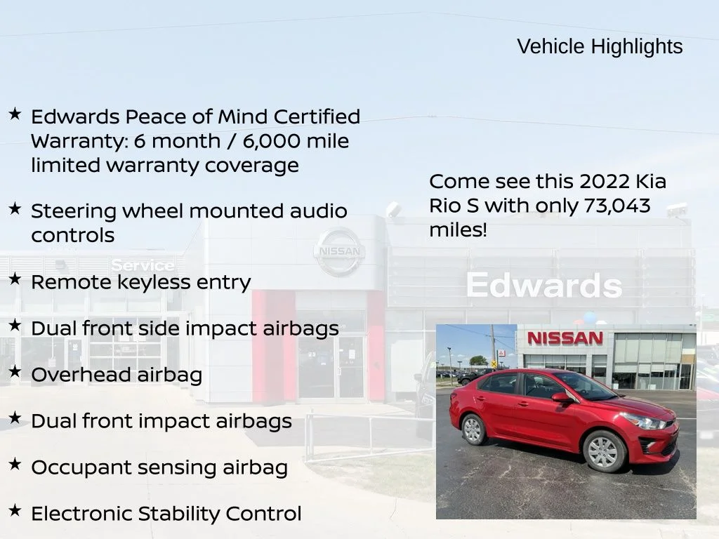 Used 2022 Red Kia S image 3