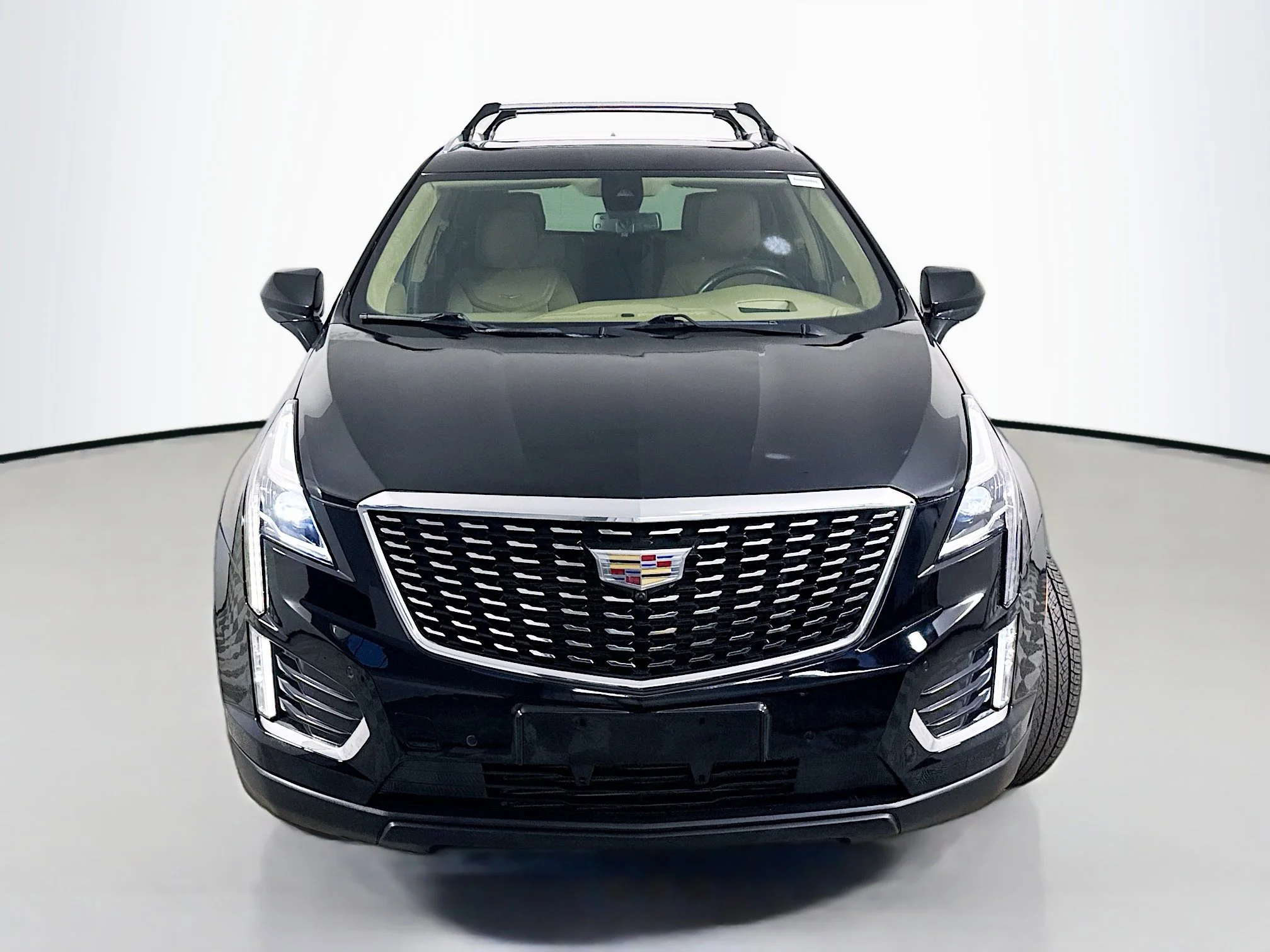 Used 2017 Stellar Black Metallic Cadillac Platinum AWD image 2