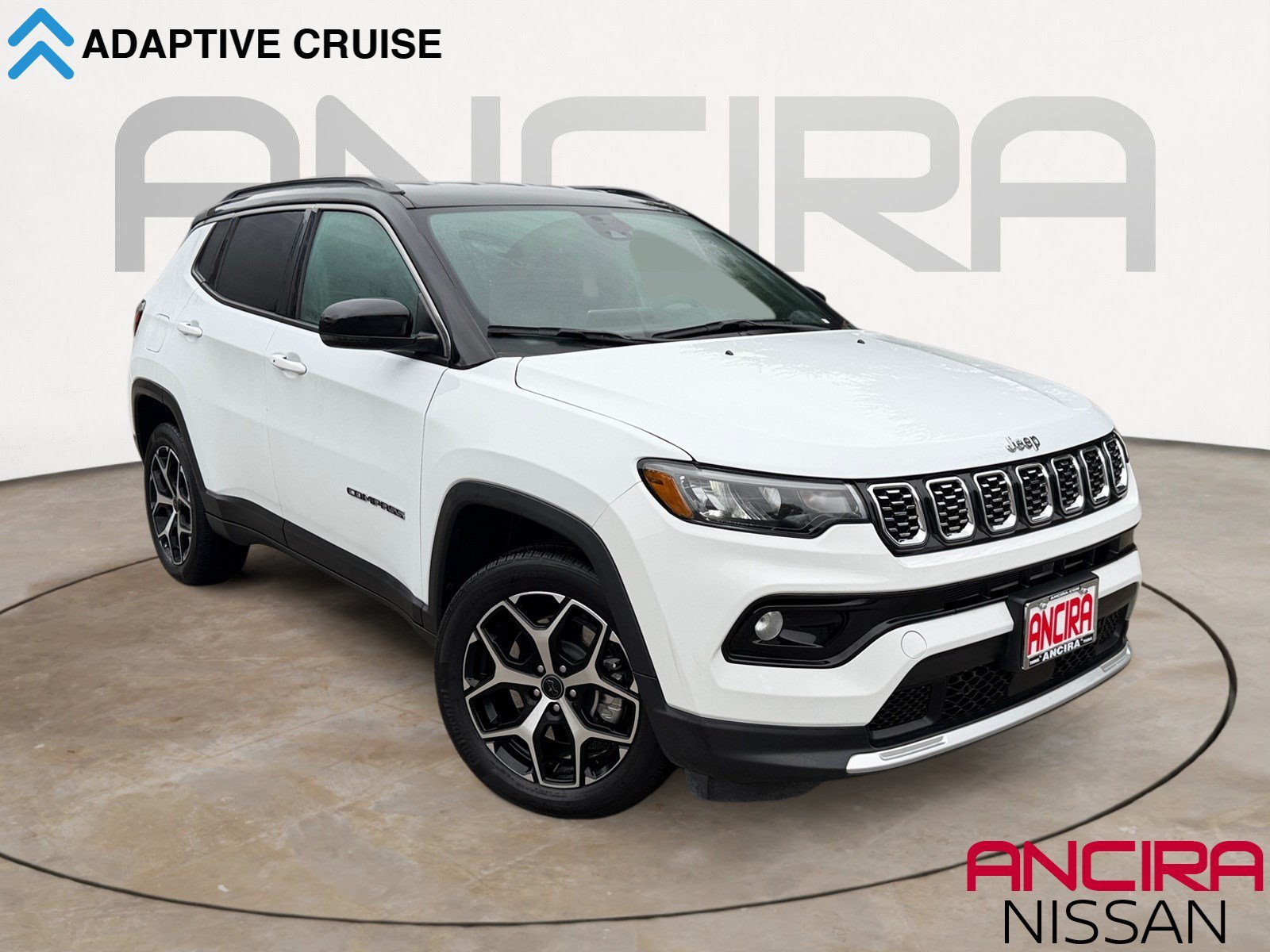 Used 2025 Bright White Clearcoat Jeep Limited image 1