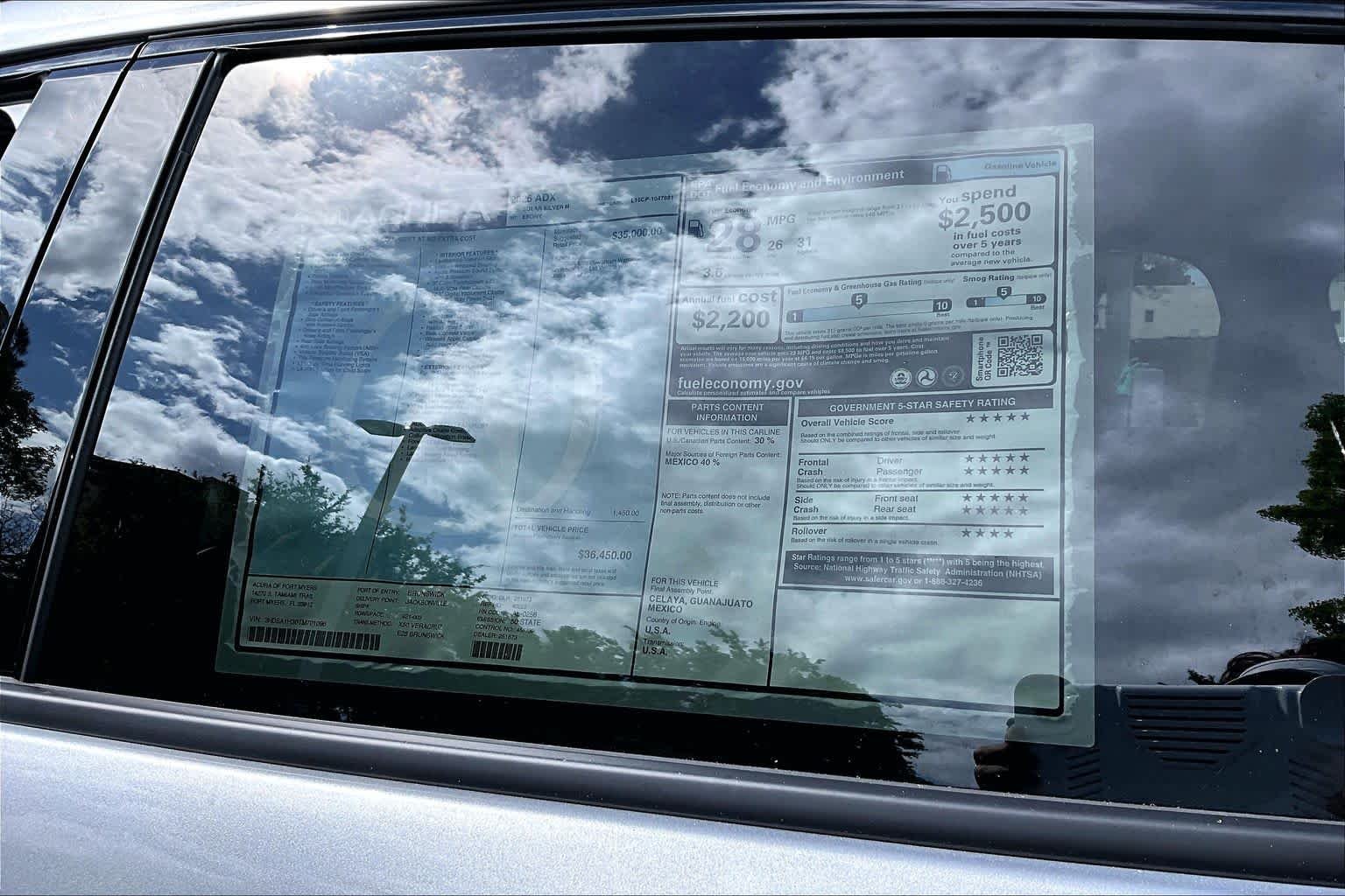 Used 2026 Solar Silver Metallic Acura  image 22