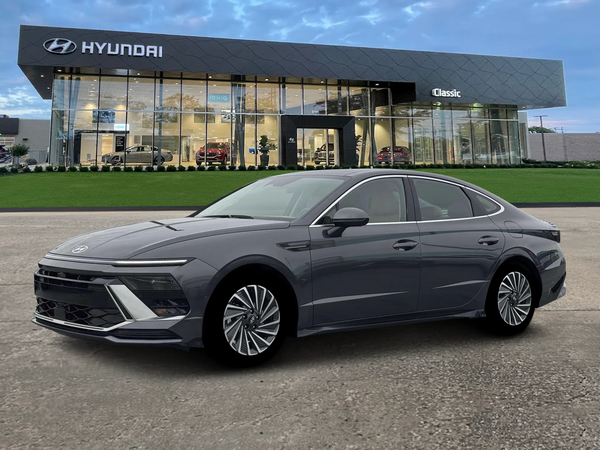 New 2026 Portofino Gray Metallic Hyundai Limited image 2