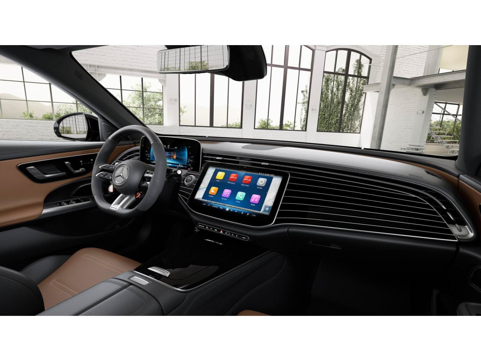 New 2027 MANUFAKTUR Moonlight White Metallic Mercedes-Benz AMG® E 53 Hybrid Wagon image 6