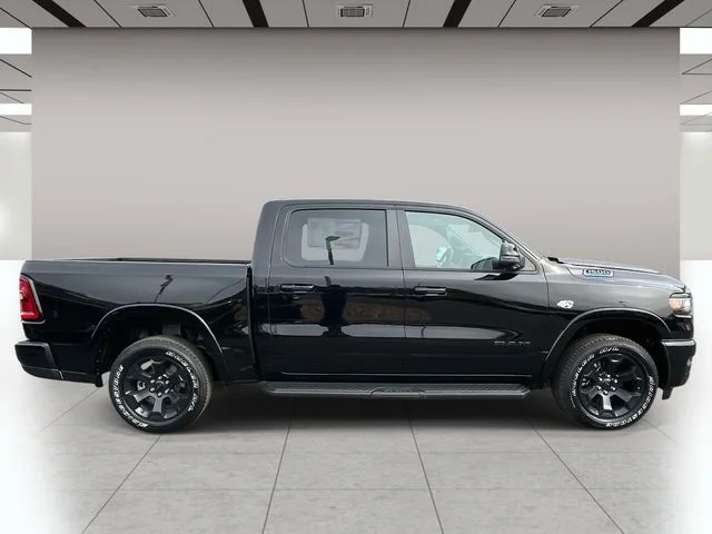 New 2026 Diamond Black Crystal Pearl-Coat Exterior Paint RAM Big Horn/Lone Star image 2