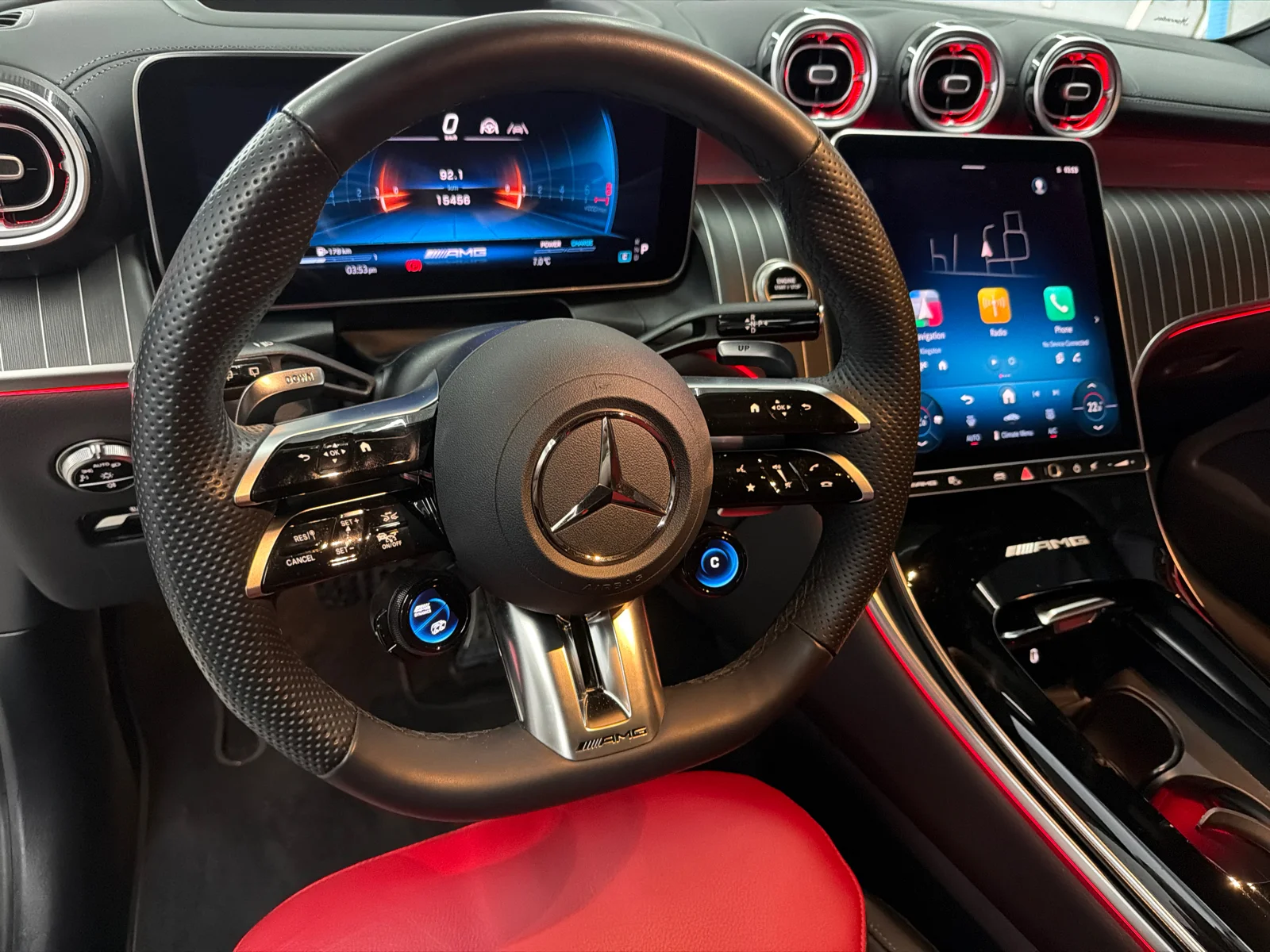 Certified Used 2025 Black Mercedes-Benz AMG GLC 43 4MATIC+ SUV image 29