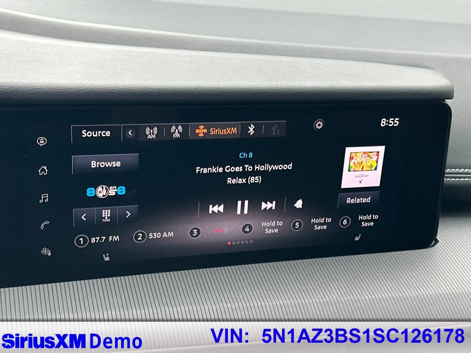 Used 2025 Everest White Pearl Tricoat Nissan SV image 25
