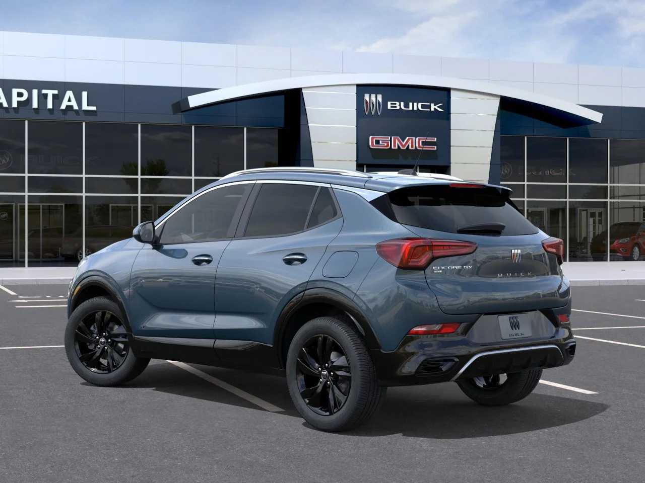 New 2026 Ocean Blue Metallic Buick Sport Touring AWD image 4