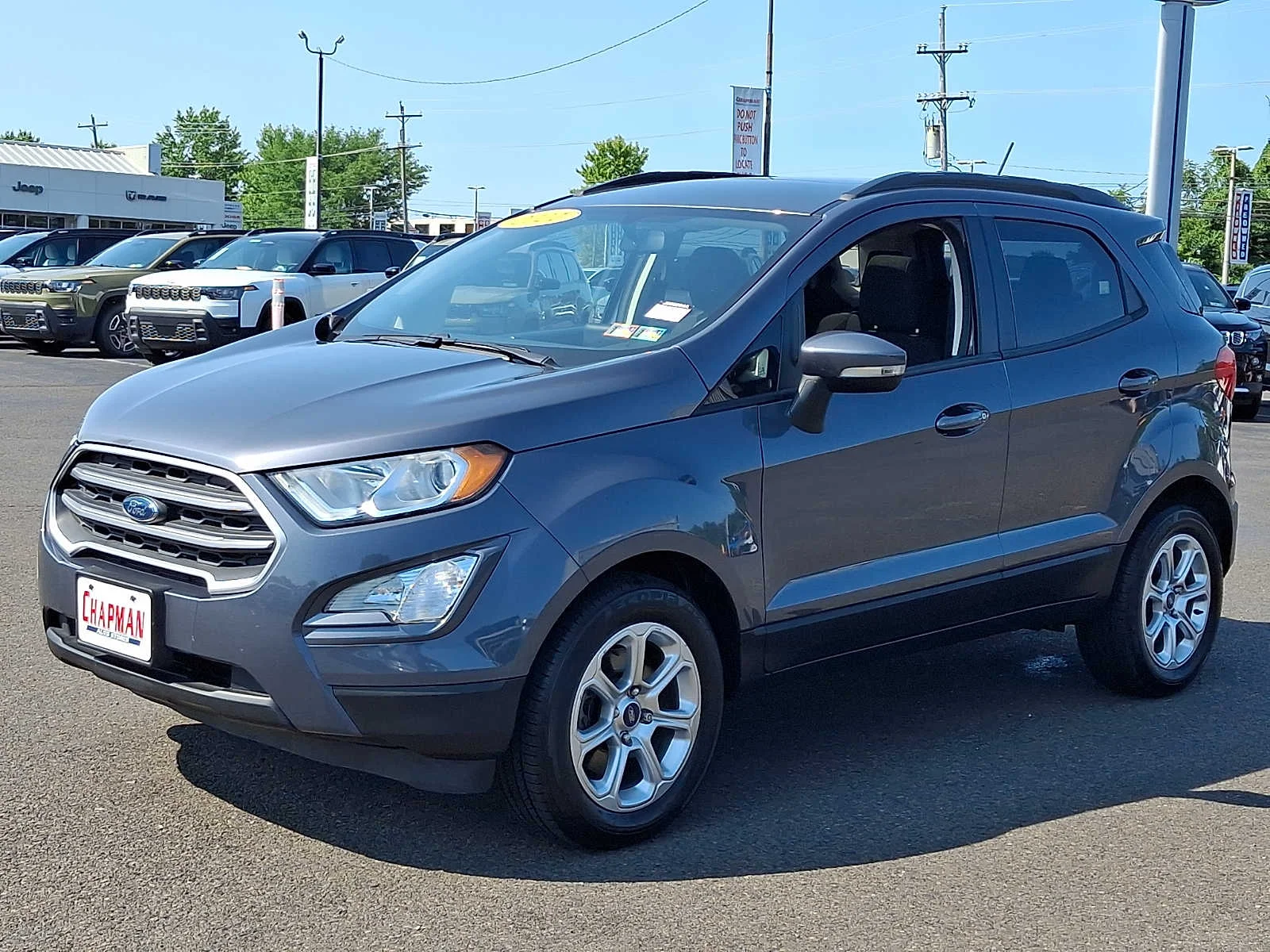 Used 2021 Smoke Metallic Ford SE image 3