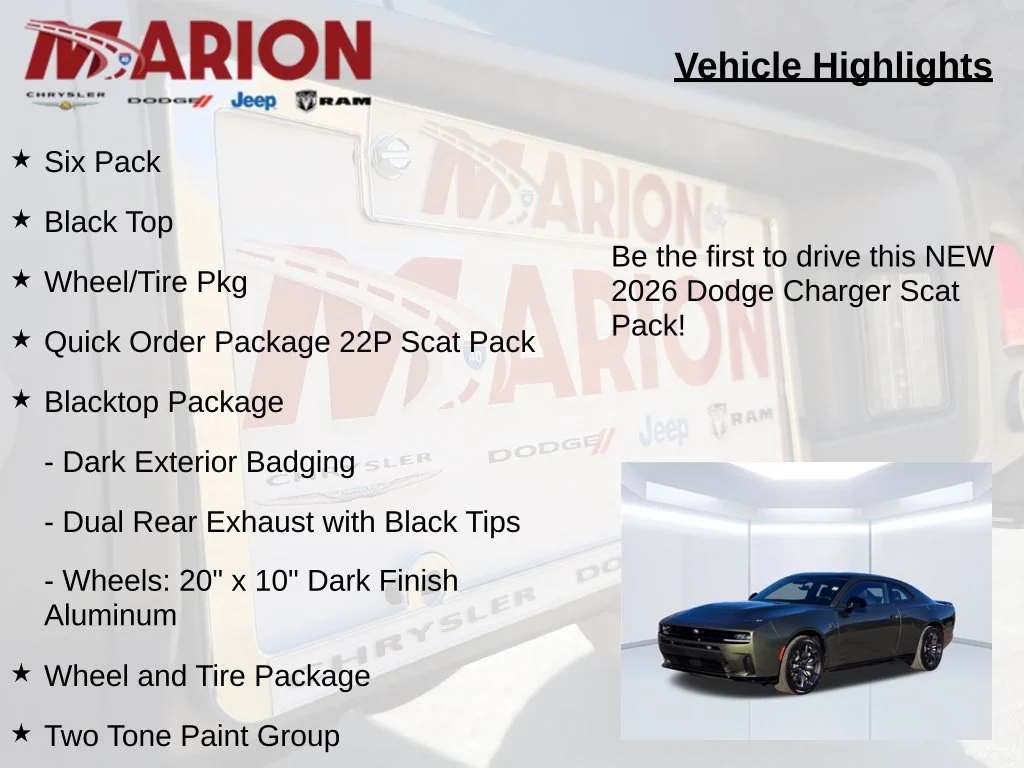 New 2026 Green Dodge Scat Pack image 5
