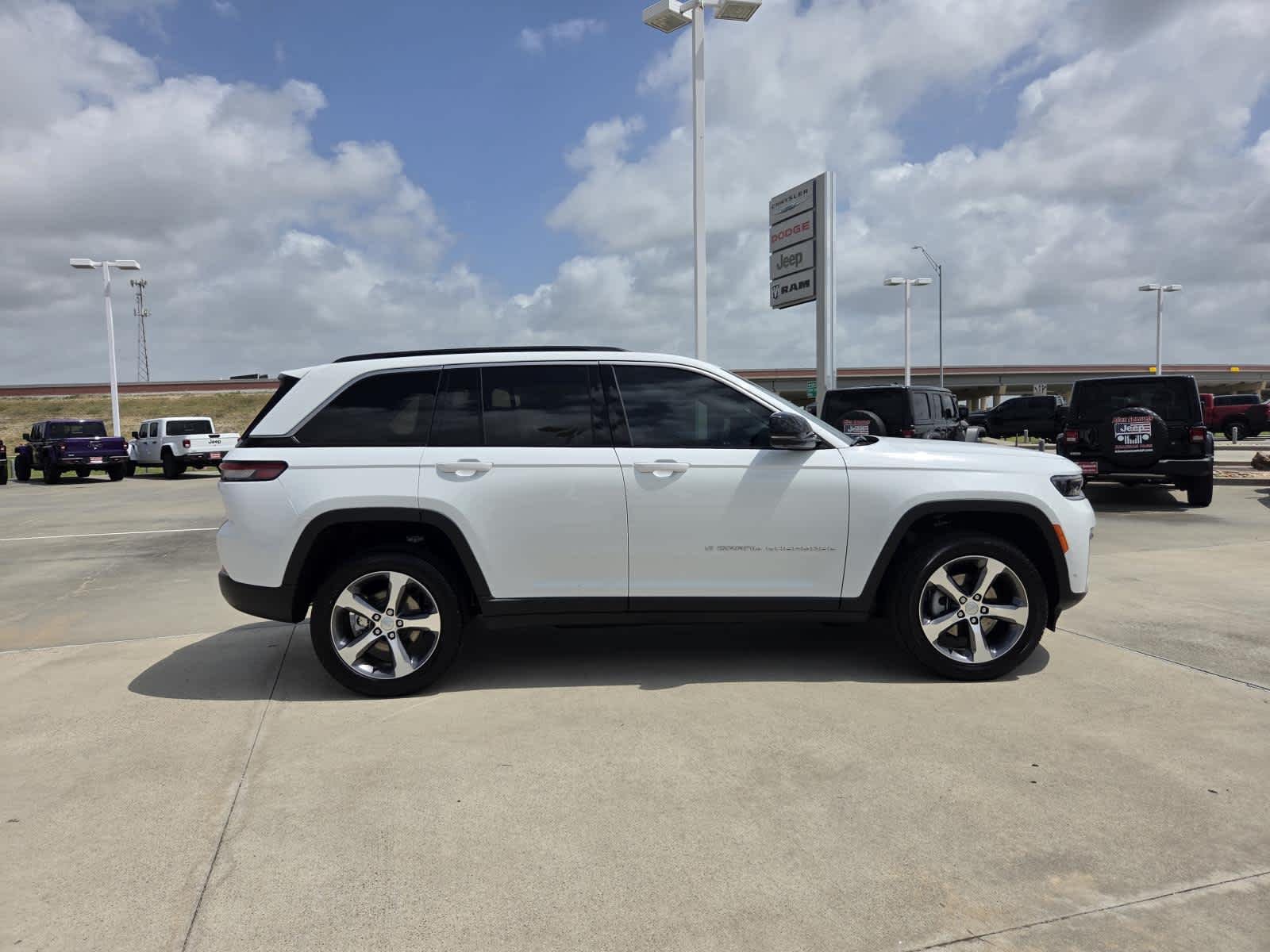 New 2026 Bright White Clearcoat Jeep Limited image 6