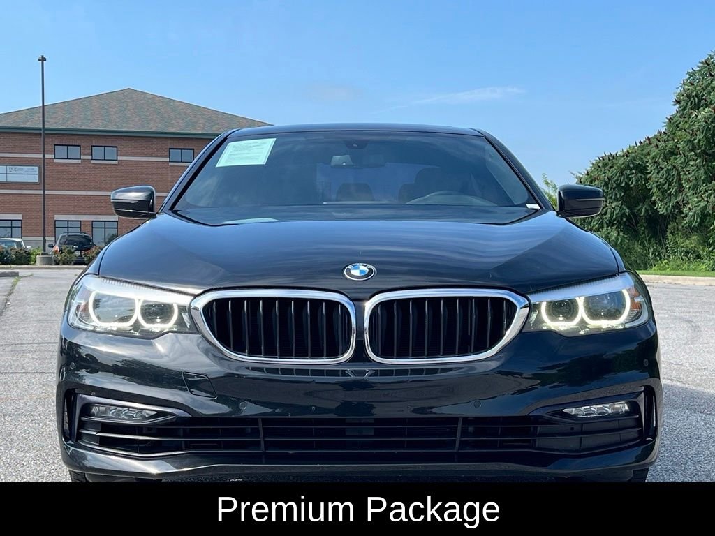 Used 2018 BMW 5 Series 540i with VIN WBAJE7C58JG891862 for sale in Schererville, IN