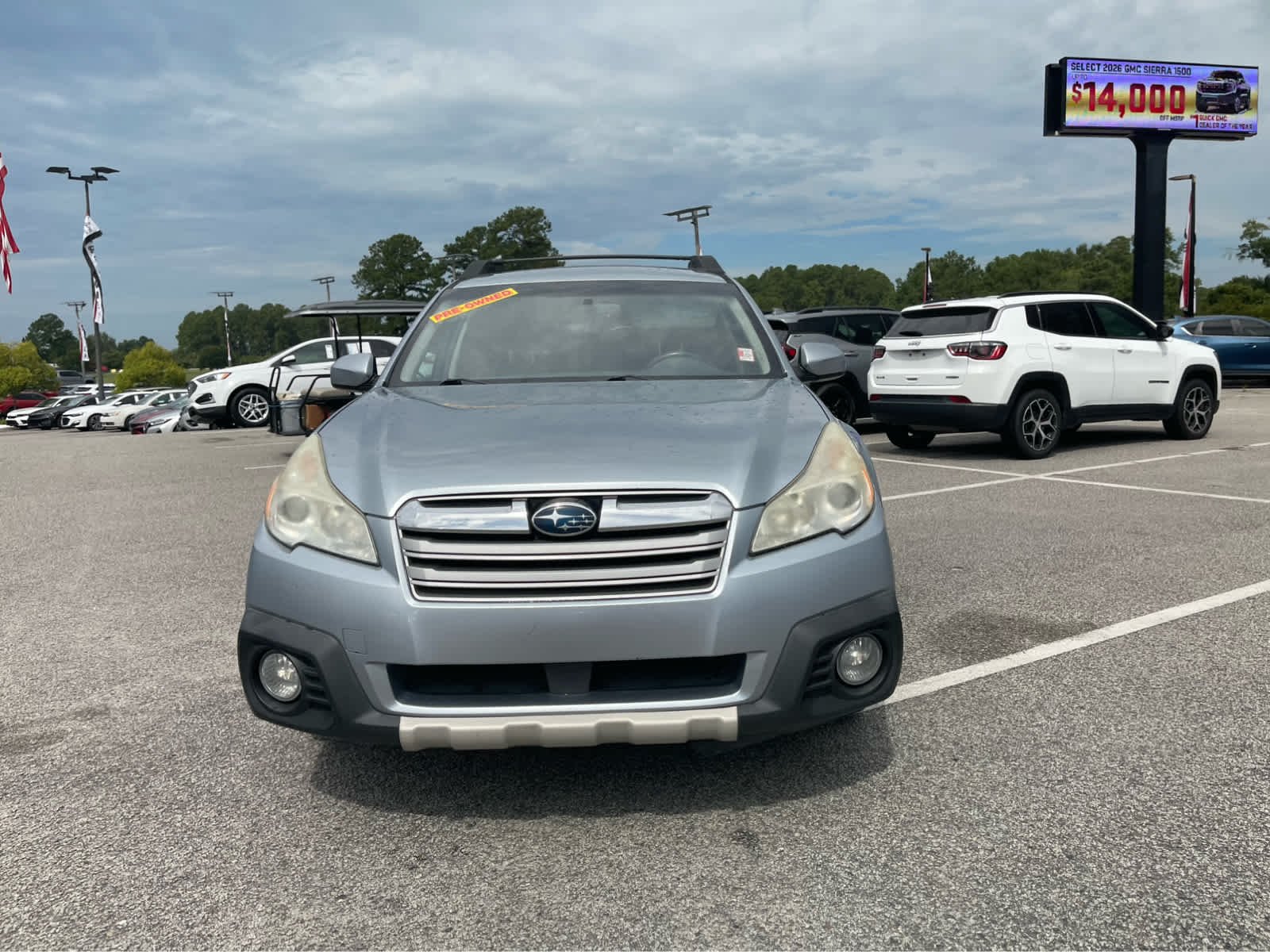 Used 2014 Subaru Outback 2.5i Limited with VIN 4S4BRBLC6E3213746 for sale in Summerville, SC