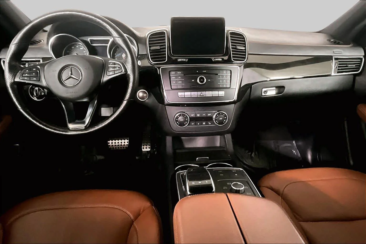Used 2016 designo Cardinal Red Metallic Mercedes-Benz GLE 450 AMG® image 16
