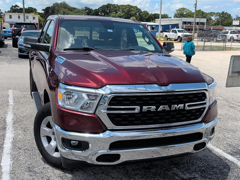 Used 2022 Delmonico Red Pearlcoat Ram Big Horn image 7