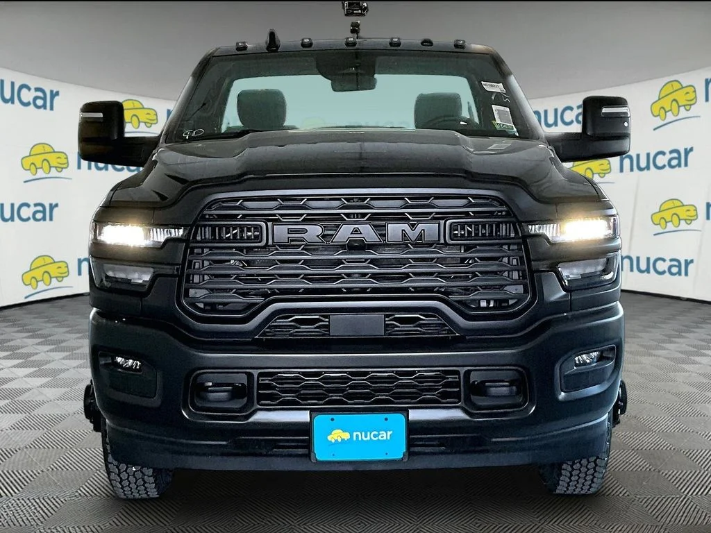 New 2026 Diamond Black Crystal Pearlcoat Ram Tradesman image 3