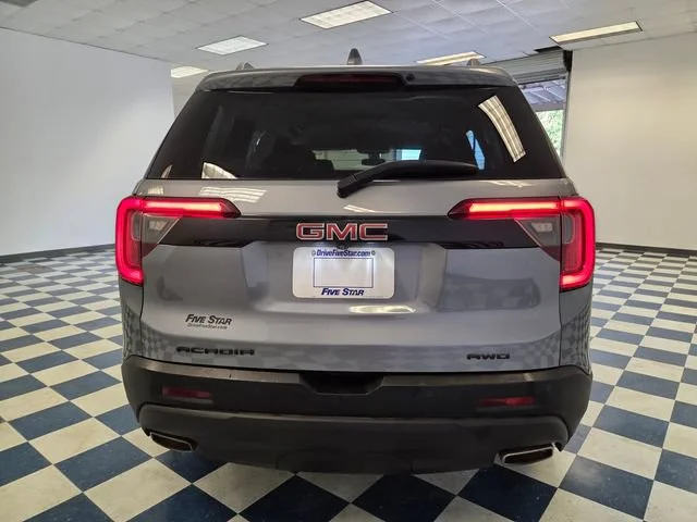 Used 2021 SATIN STEEL METALLIC GMC SLE image 5